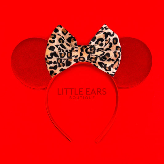 Safari & Red Velvet Mickey Ears