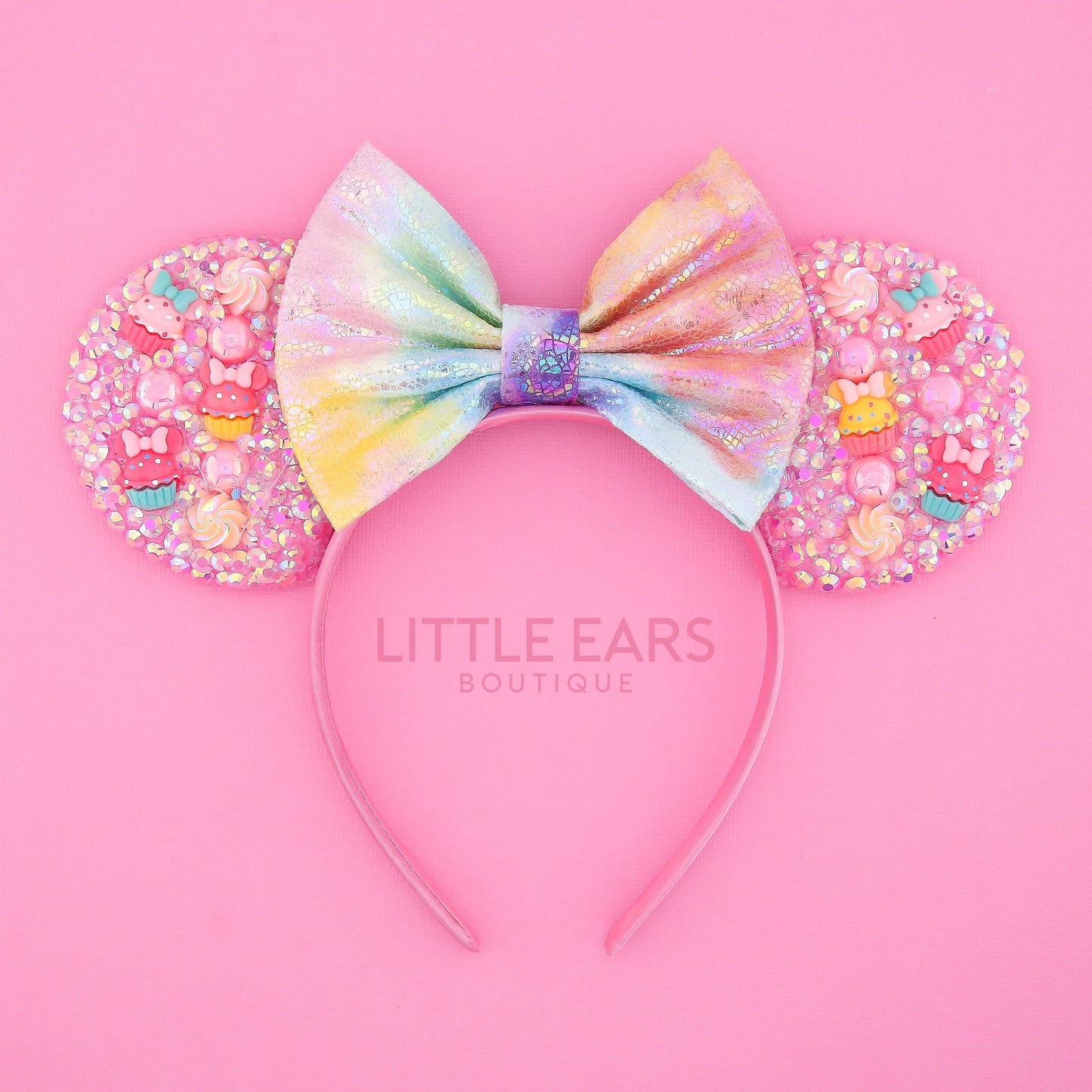 Cupcake Sparkle Mickey Ears