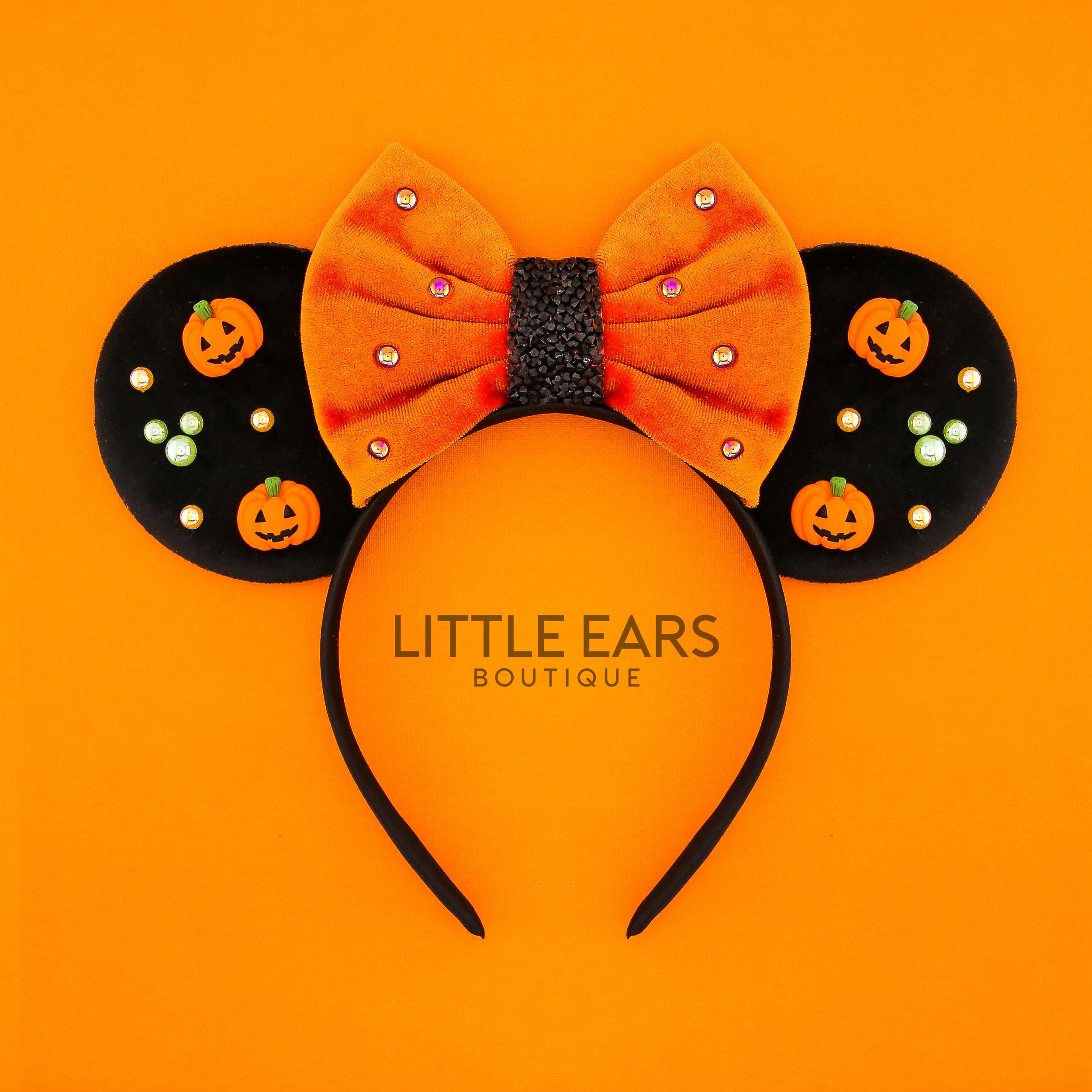 Halloween Charms Mickey Ears - Mouse Ears Headband – Little Ears Boutique