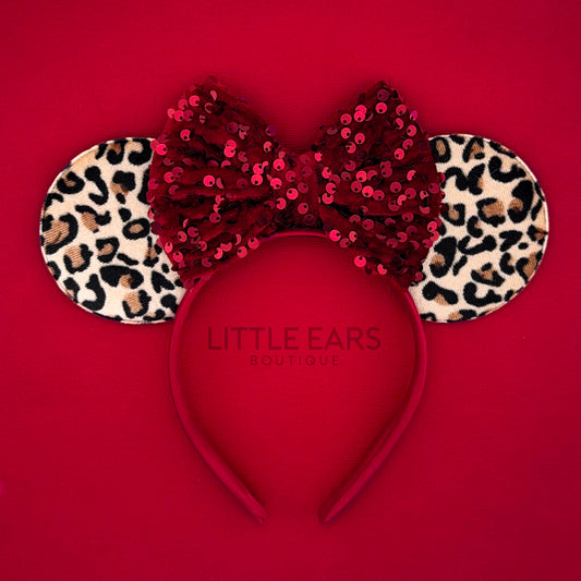 Winter Safari Velvet Mickey Ears