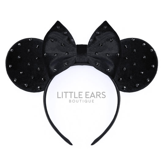Black Studs Mickey Ears