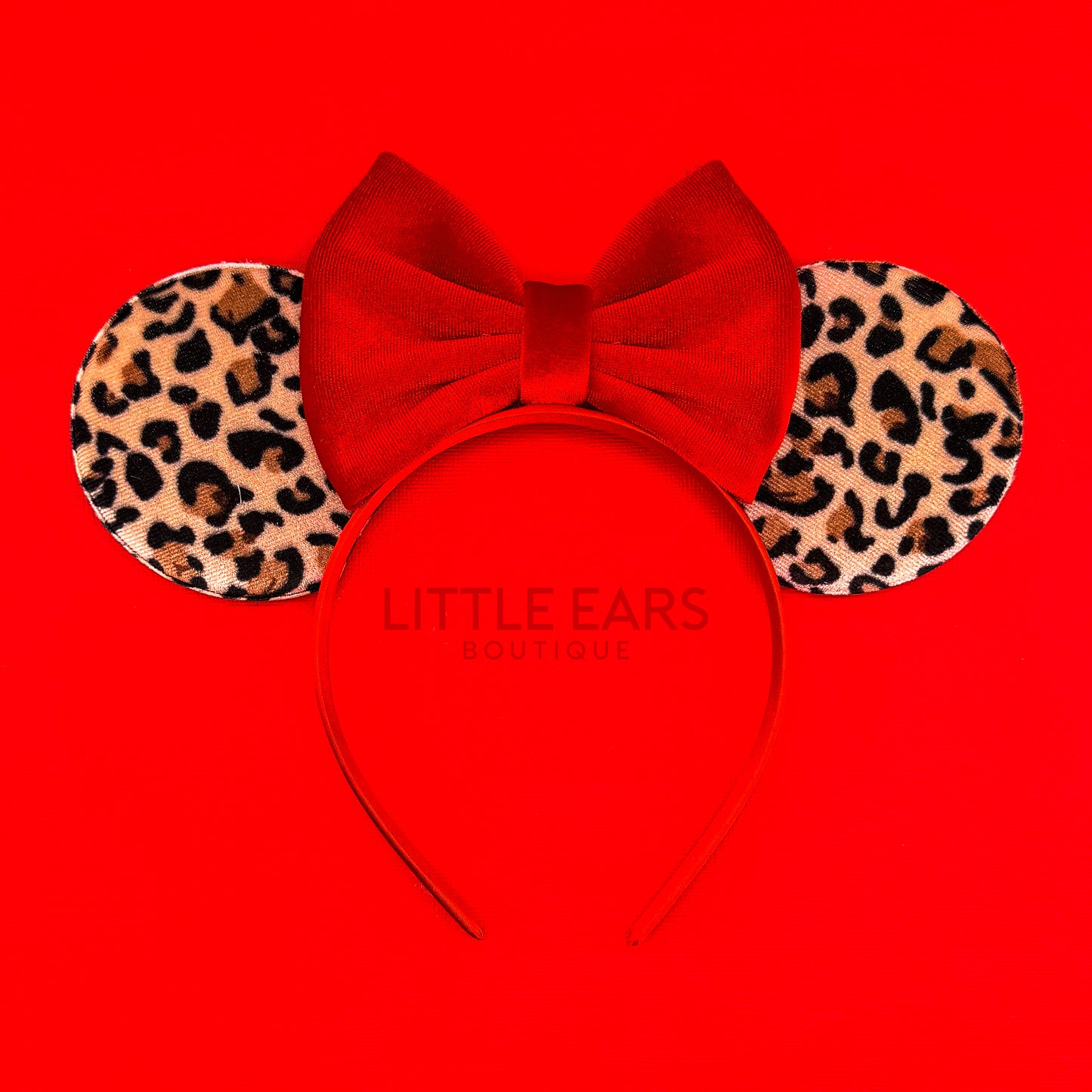 Safari & Red Velvet Mickey Ears