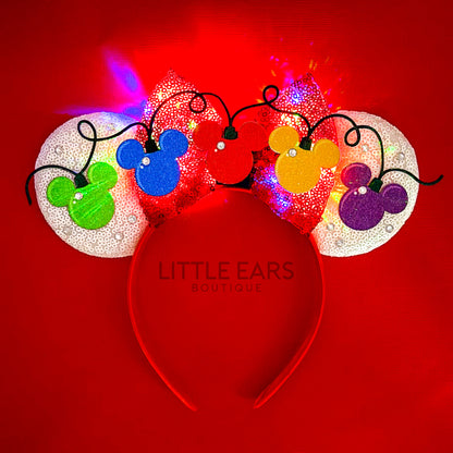 Light Up Mickey Christmas Ears