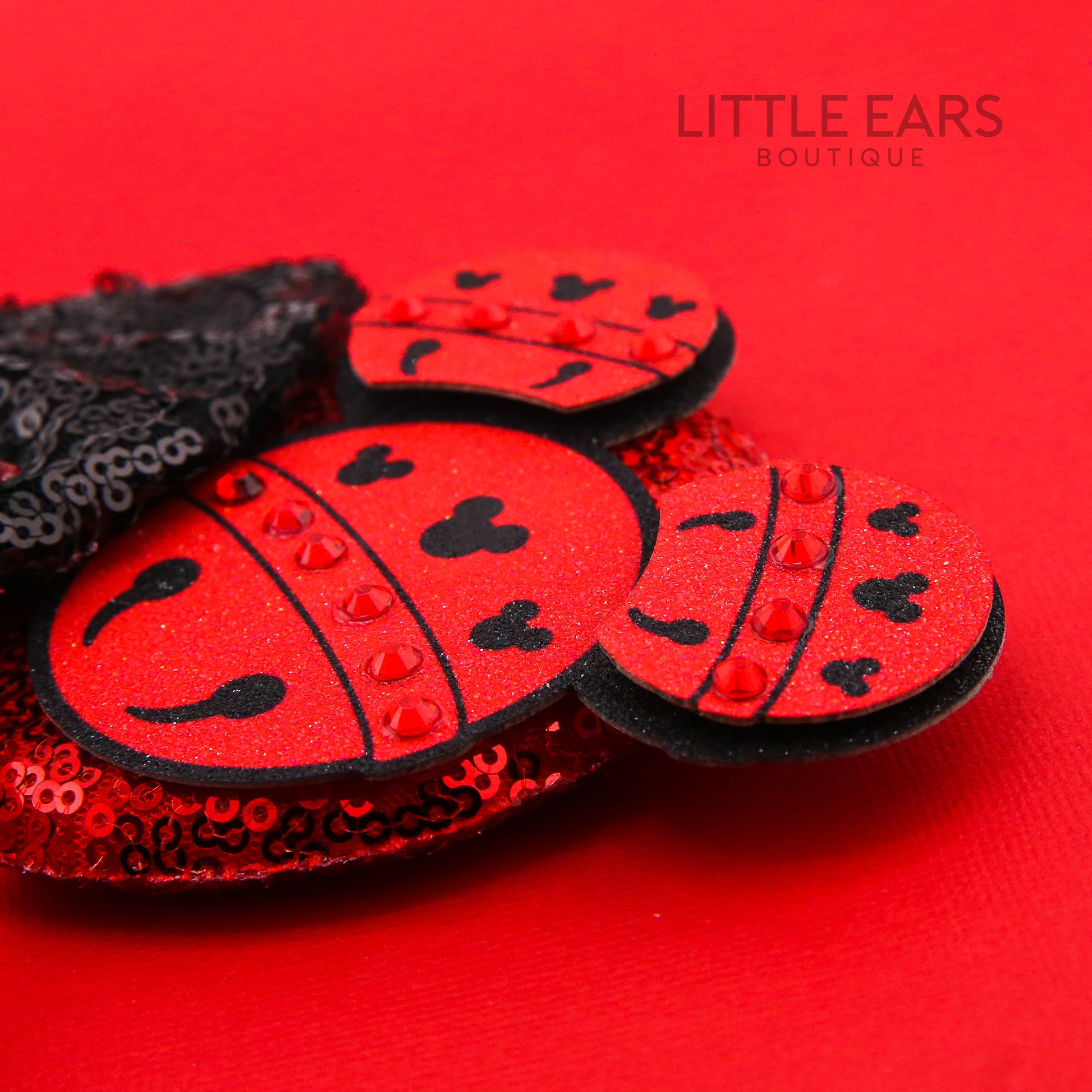 Jingle Bells Christmas Mickey Ears- mickey ears disney headband mouse