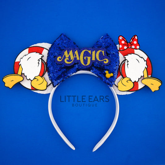 Donald & Daisy Cruise Ears