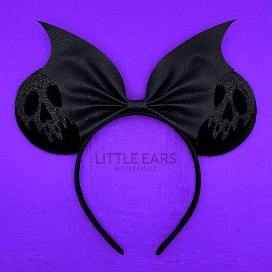 Evil Queen Bat Bow Ears