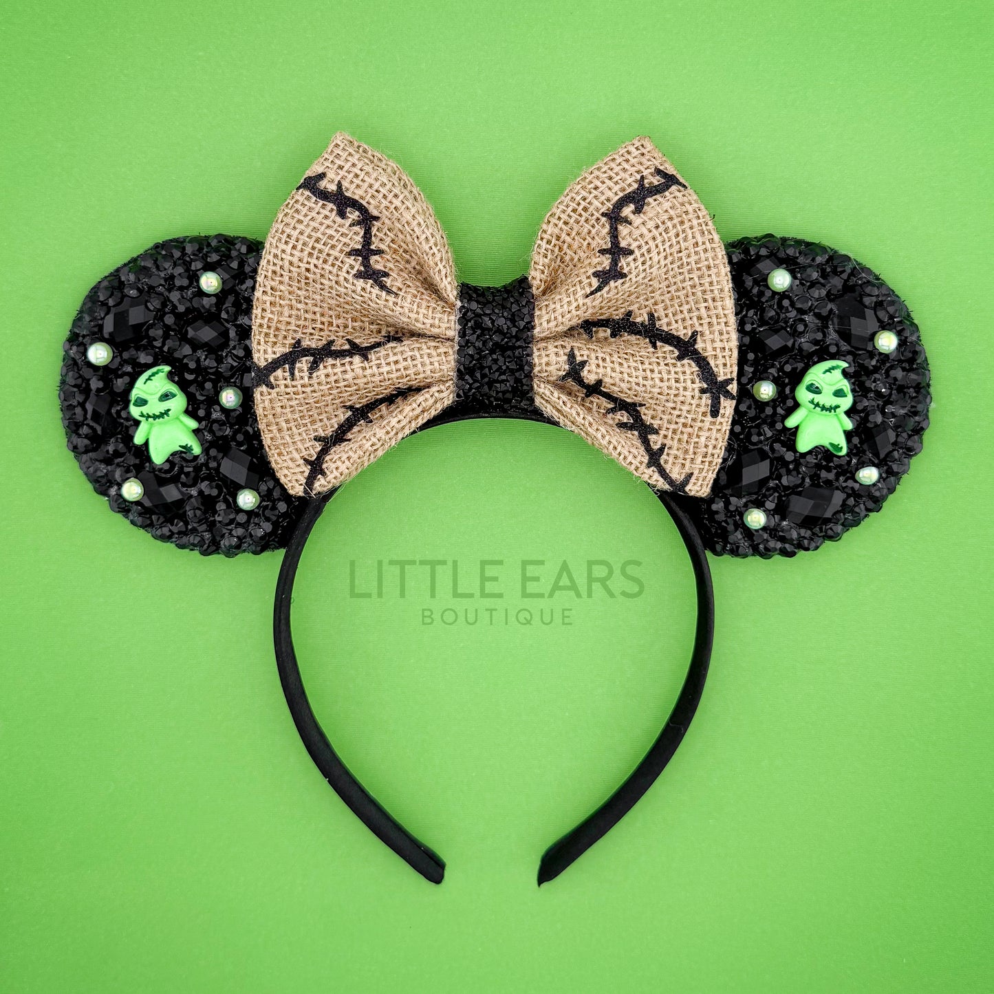 Oogie Boogie Sparkle Mickey Ears