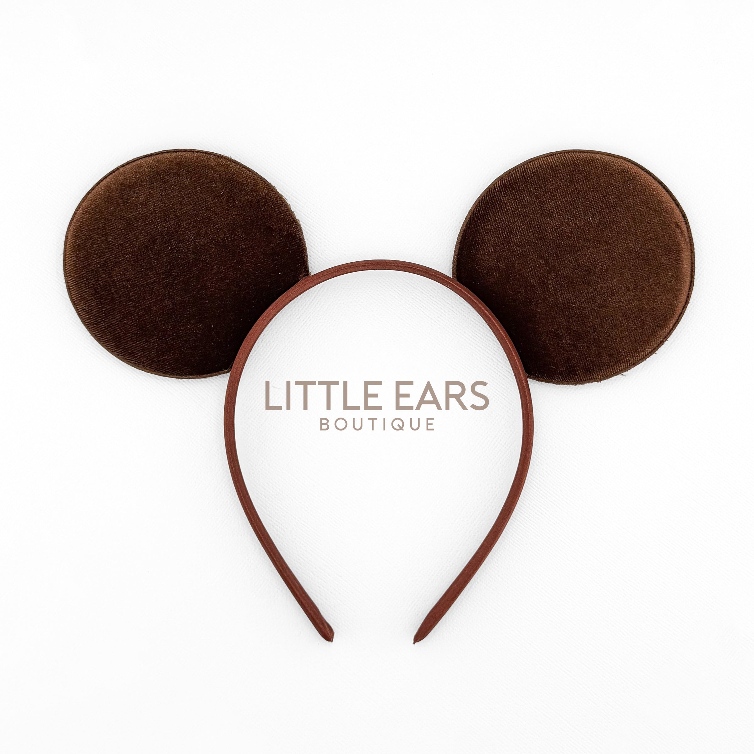 Solid Color Mickey Ears for Men - Mouse Ears Headband – Little Ears ...