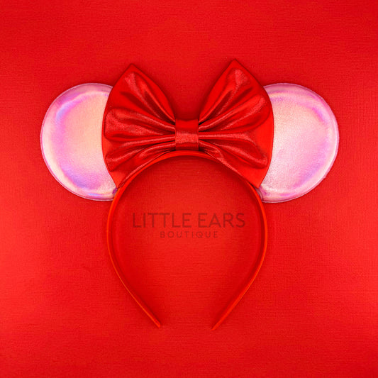 Valentine's Day Metallic Minnie Ears