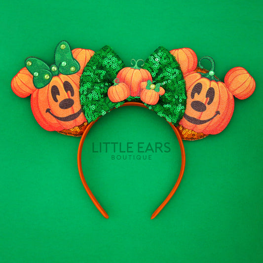 New Pumpkin Halloween Mickey Ears