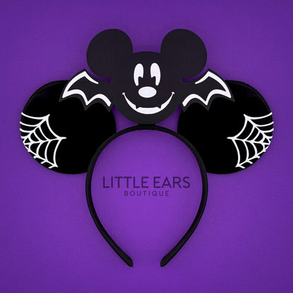 Glow Bat Mickey Ears for Men