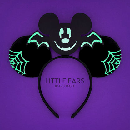 Glow Bat Mickey Ears for Men