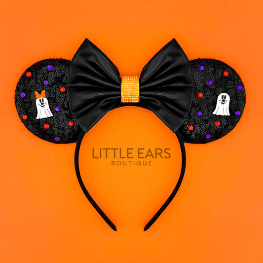 Halloween Ghost Charms Mickey Ears