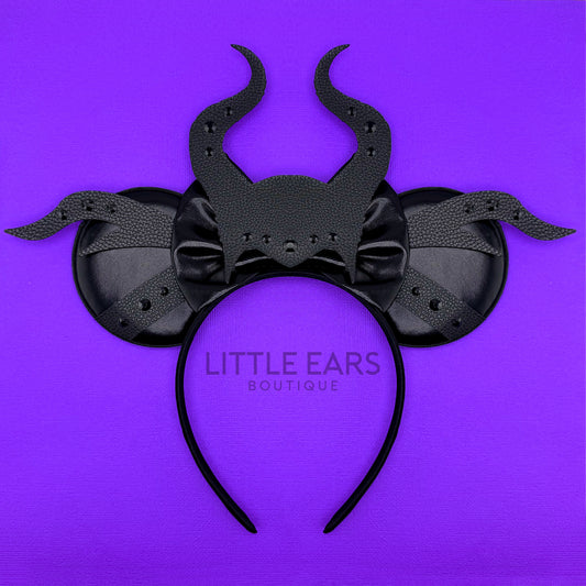 Mistress of All Evil Leather Ears
