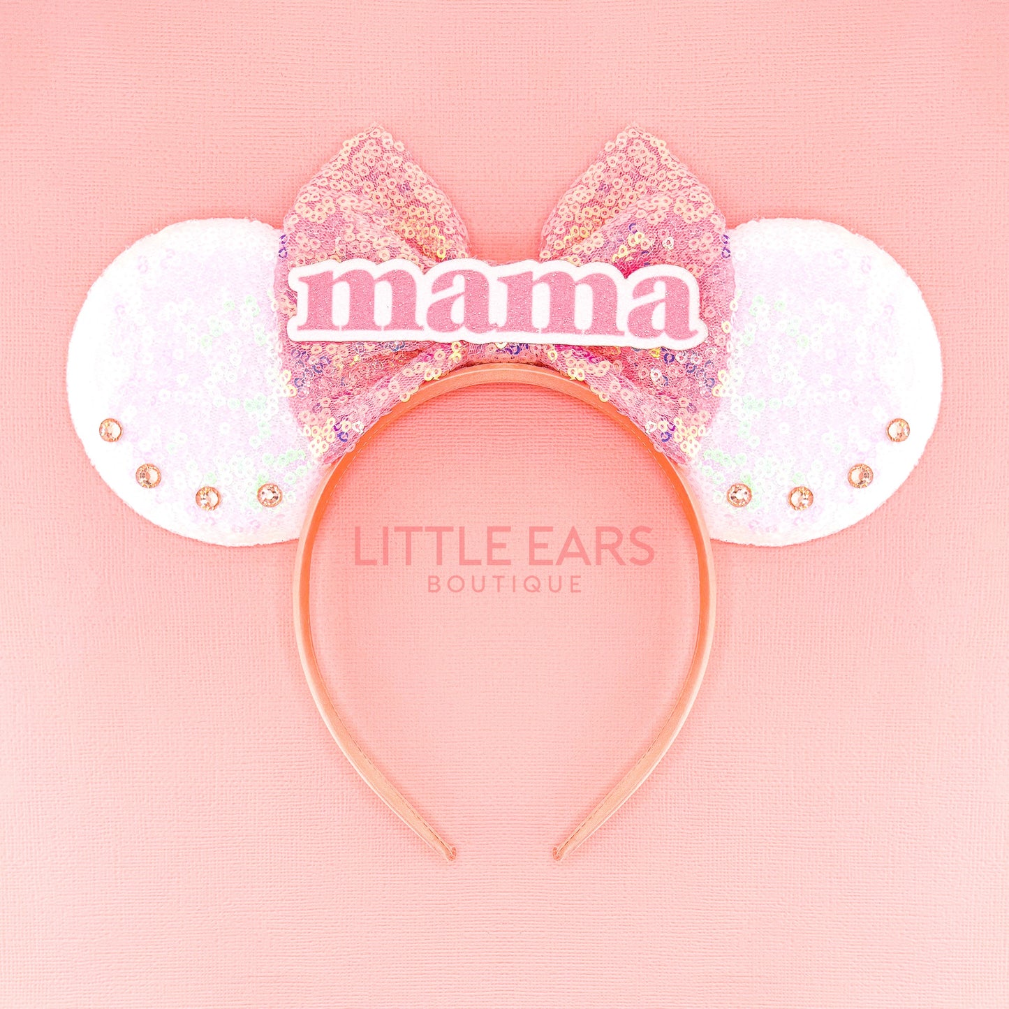 Mama Mickey Ears - mickey ears - disney ears - mouse ears headband - little ears boutique