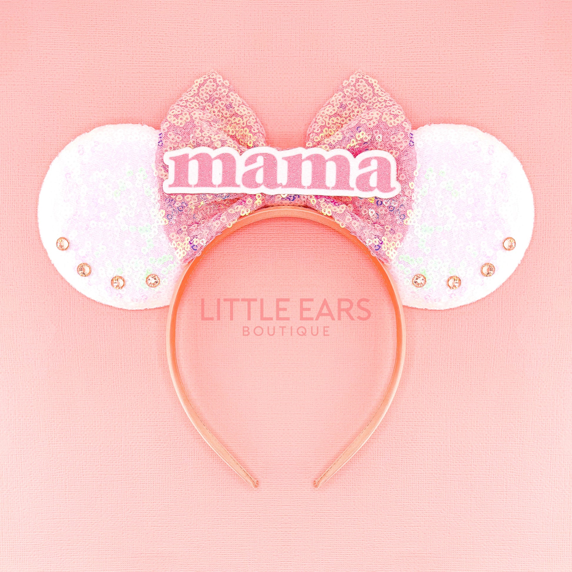 Mama Mickey Ears - mickey ears - disney ears - mouse ears headband - little ears boutique