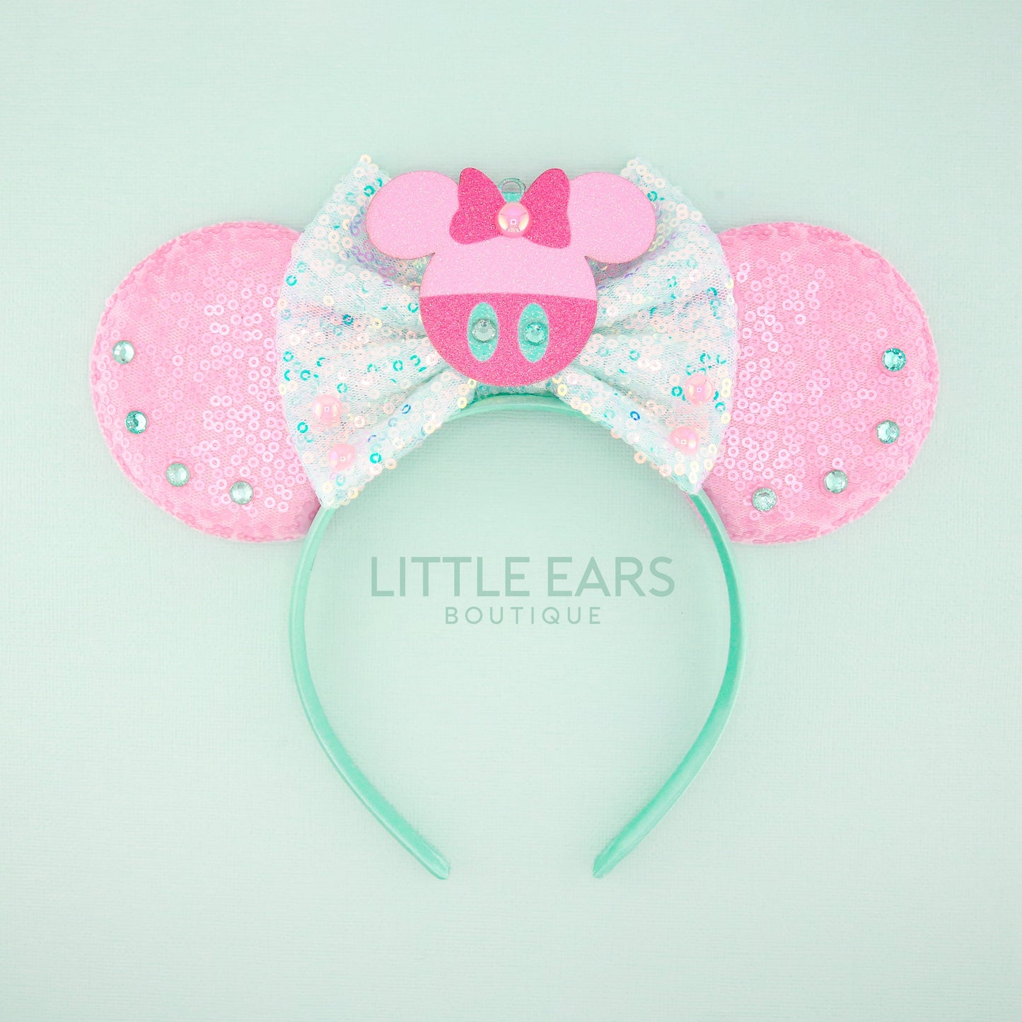 Mickey Ornament Christmas Ears - mickey ears - disney ears - mouse ears headband - little ears boutique