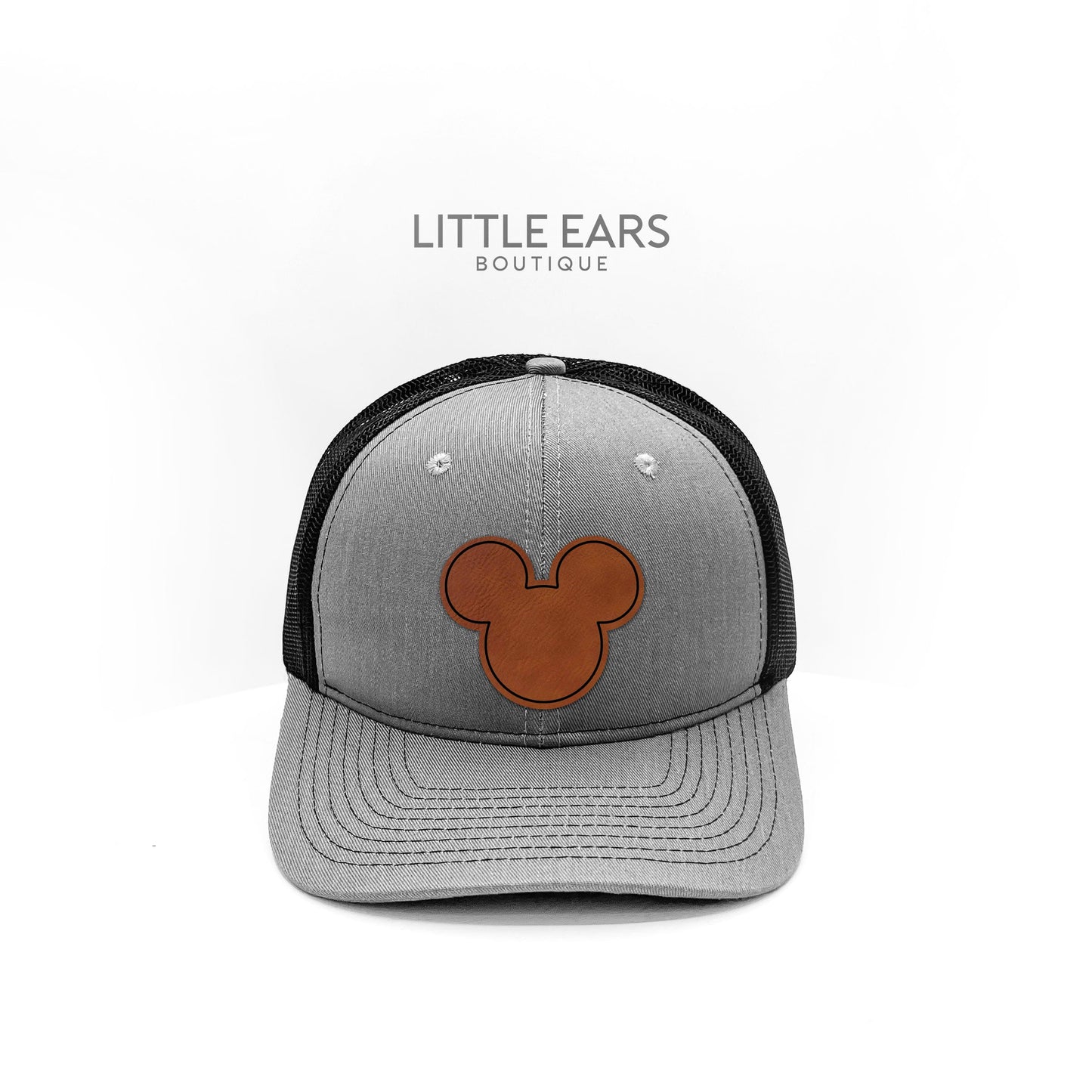 Mickey Trucker Hat - mickey ears - disney ears - mouse ears headband - little ears boutique