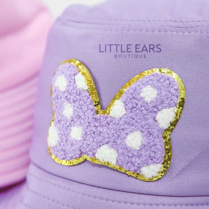 Minnie Bow Bucket Hats- mickey ears disney headband mouse