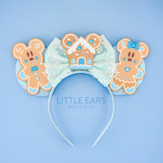 Blue Gingerbread Ears