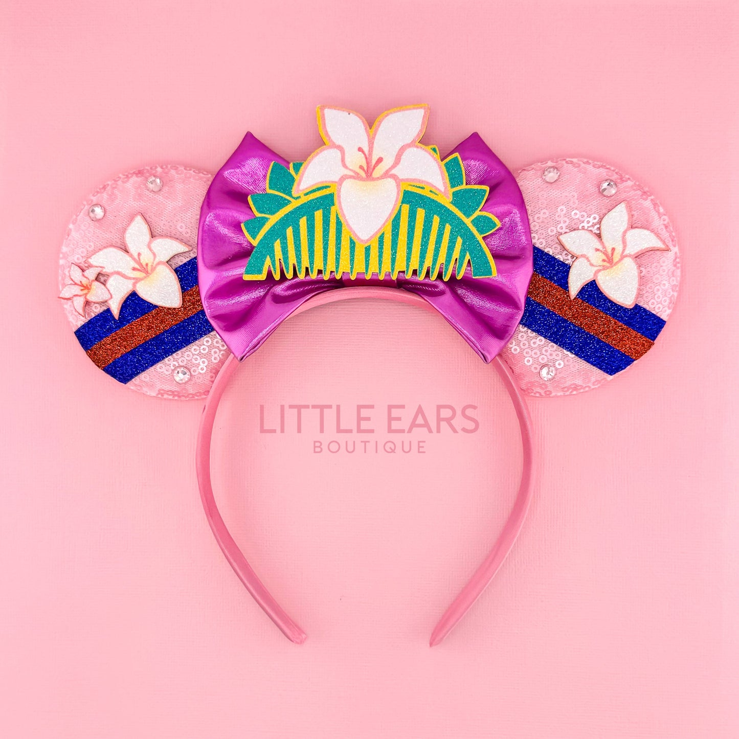 Mulan Mickey Ears - mickey ears - disney ears - mouse ears headband - little ears boutique