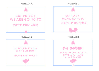 Pink Sparkle Ears Gift Box