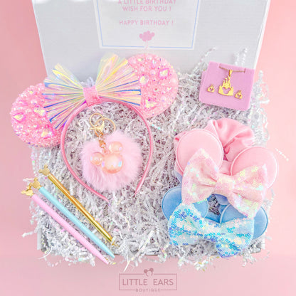 Pink Sparkle Ears Gift Box