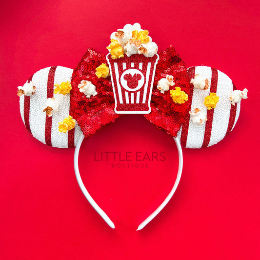 Popcorn Mickey Ears- mickey ears disney headband mouse