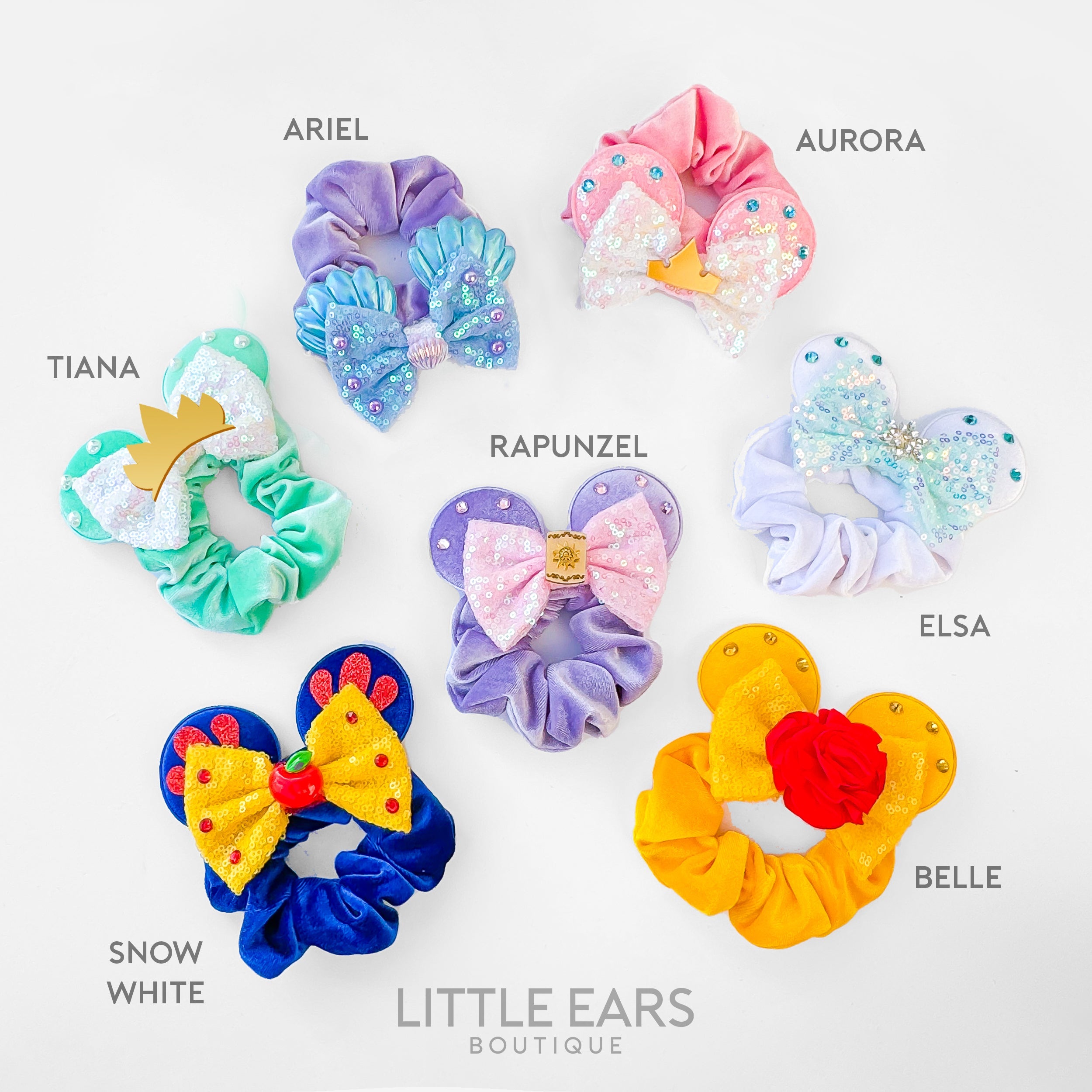 Disney ears Ariel & shops Snow White