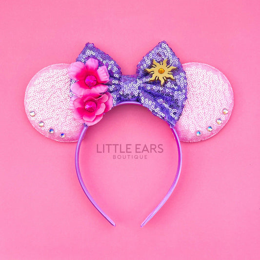 Rapunzel Mickey Ears- mickey ears disney headband mouse