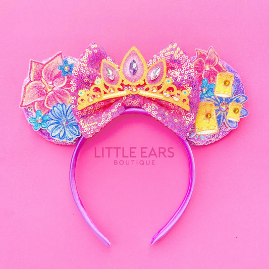 Rapunzel Mickey Ears- mickey ears disney headband mouse