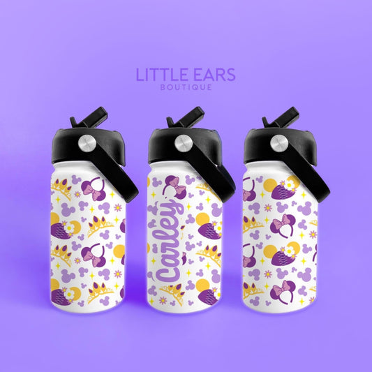 Rapunzel Water Bottle- mickey ears disney headband mouse