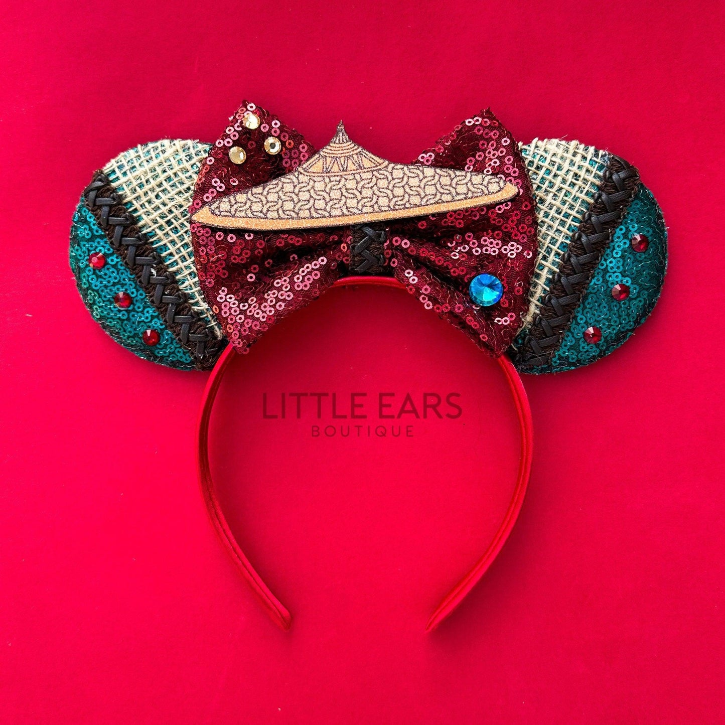 Raya Mickey Ears- mickey ears disney headband mouse