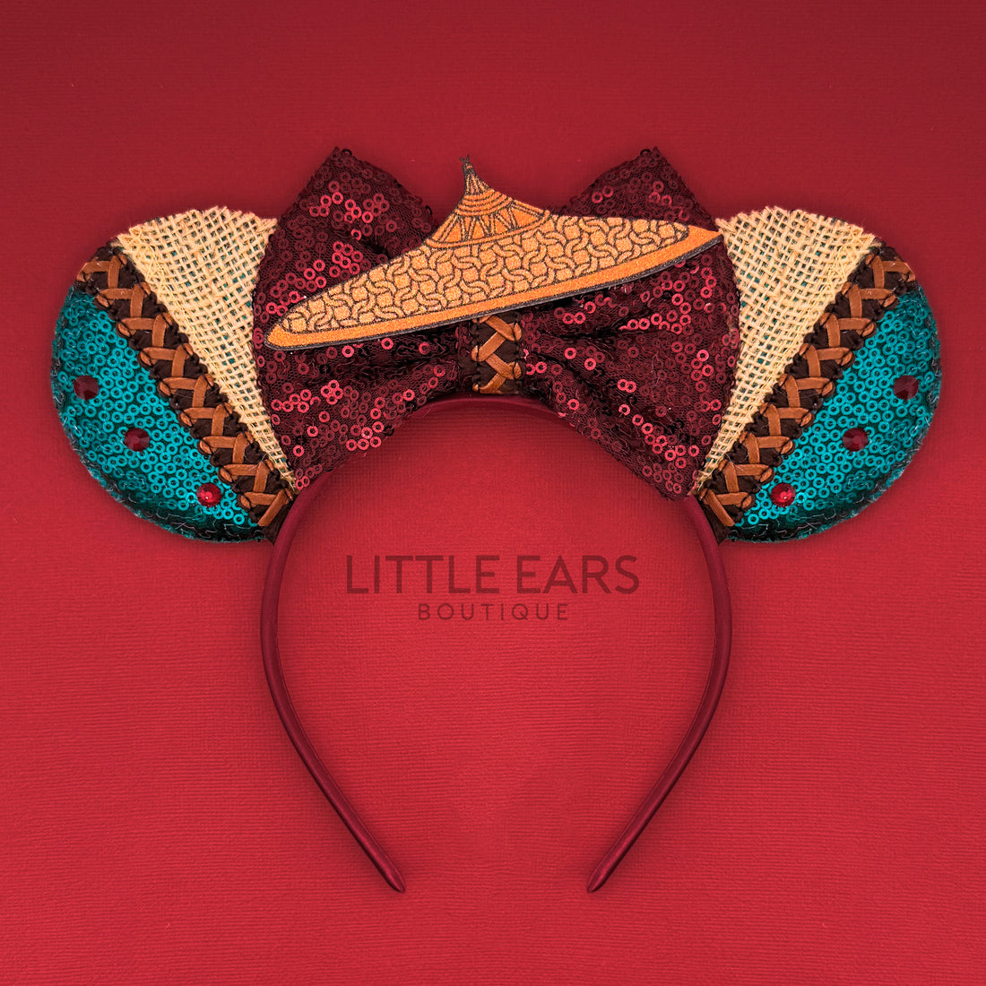 Raya Mickey Ears - Mouse Ears Headband – Little Ears Boutique