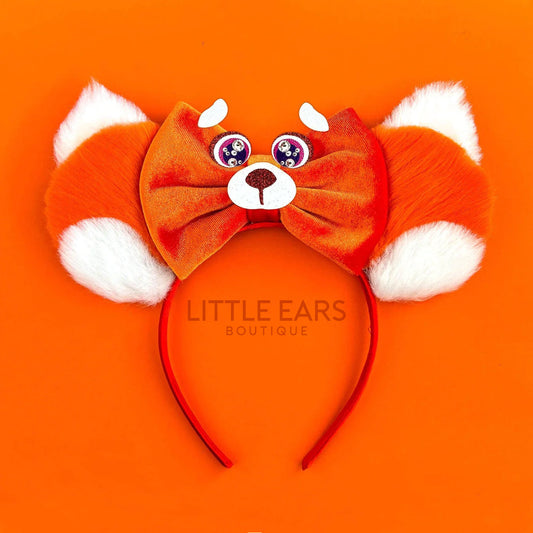 Red Panda Mickey Ears - mickey ears - disney ears - mouse ears headband - little ears boutique