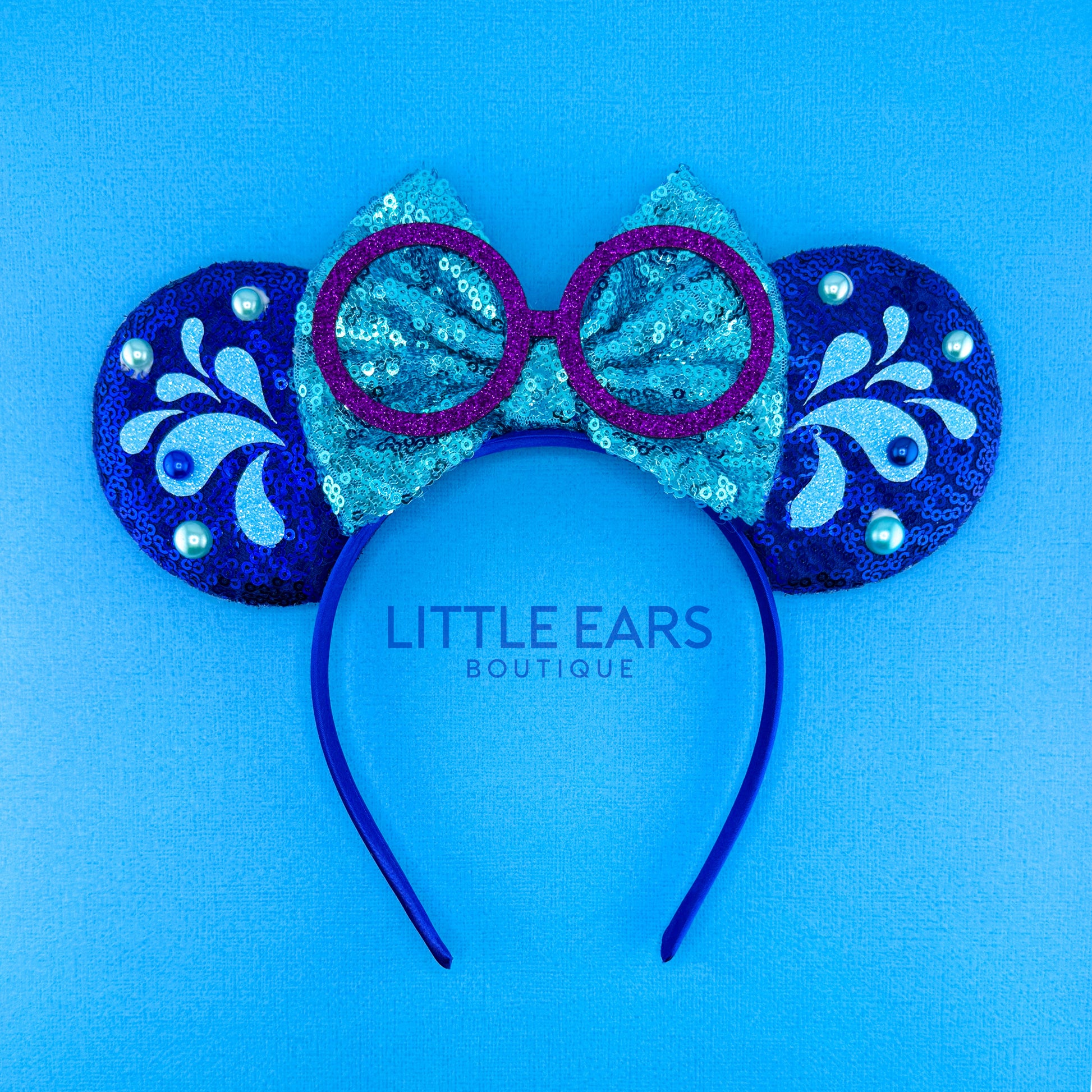 Sadness Mickey Ears - mickey ears - disney ears - mouse ears headband - little ears boutique