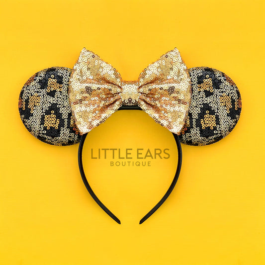 Safari Mickey Ears - mickey ears - disney ears - mouse ears headband - little ears boutique