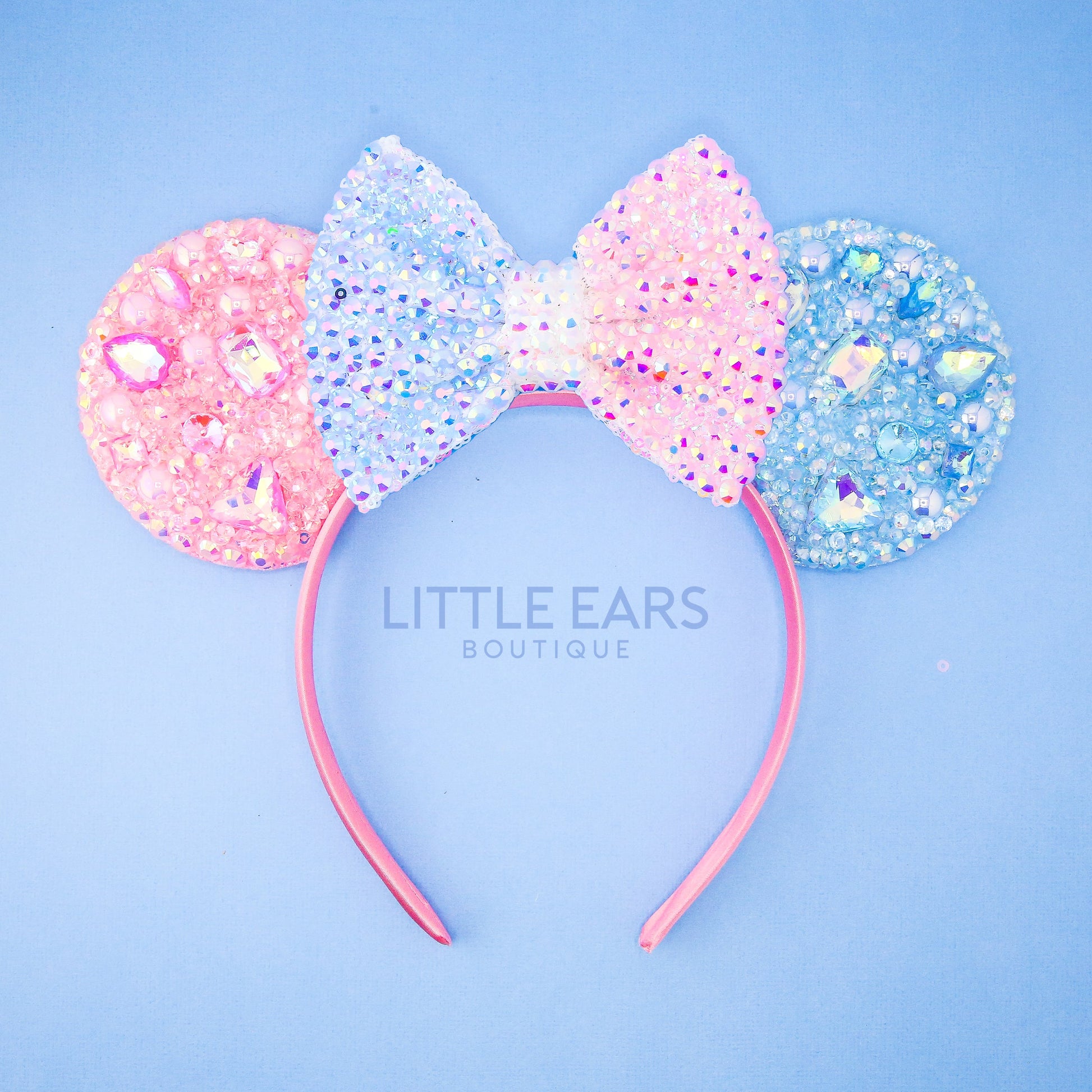 Shiny Aurora Mickey Ears - mickey ears - disney ears - mouse ears headband - little ears boutique