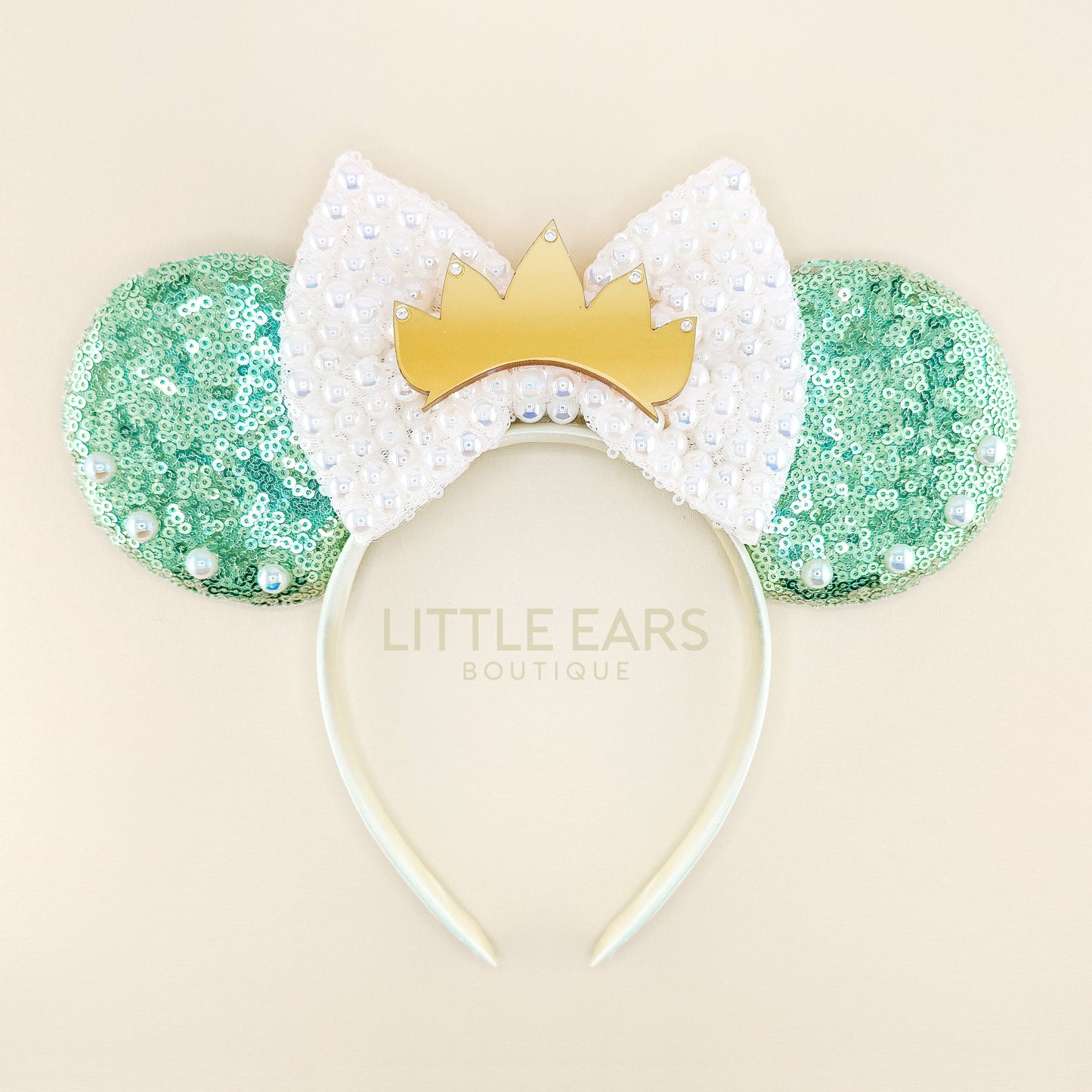 Tiana mickey ears, princess and the frog, mickey ears headband, minnie ears