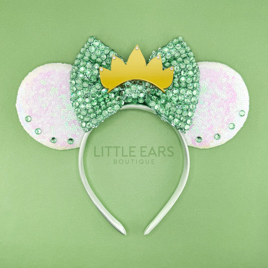 Tiana mickey ears, princess and the frog, mickey ears headband, minnie ears