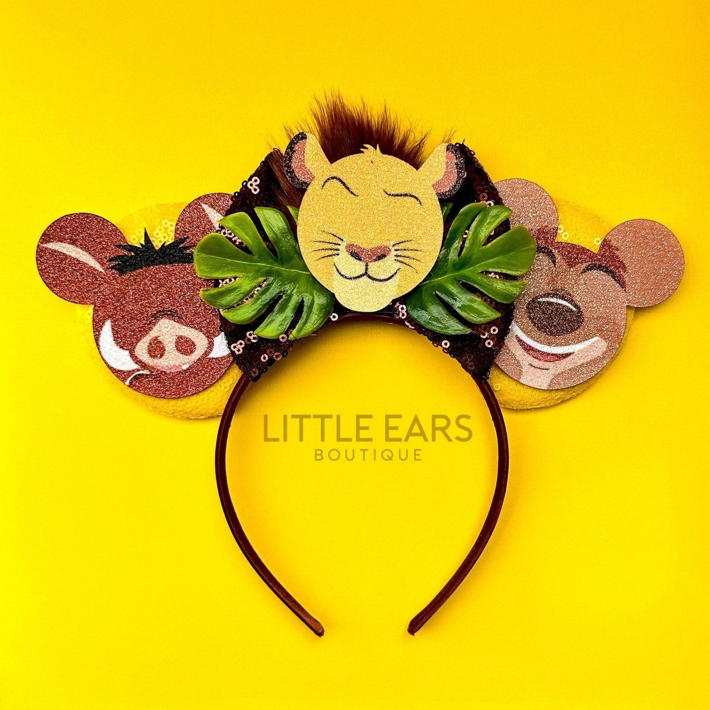 Simba Mickey Ears- mickey ears disney headband mouse