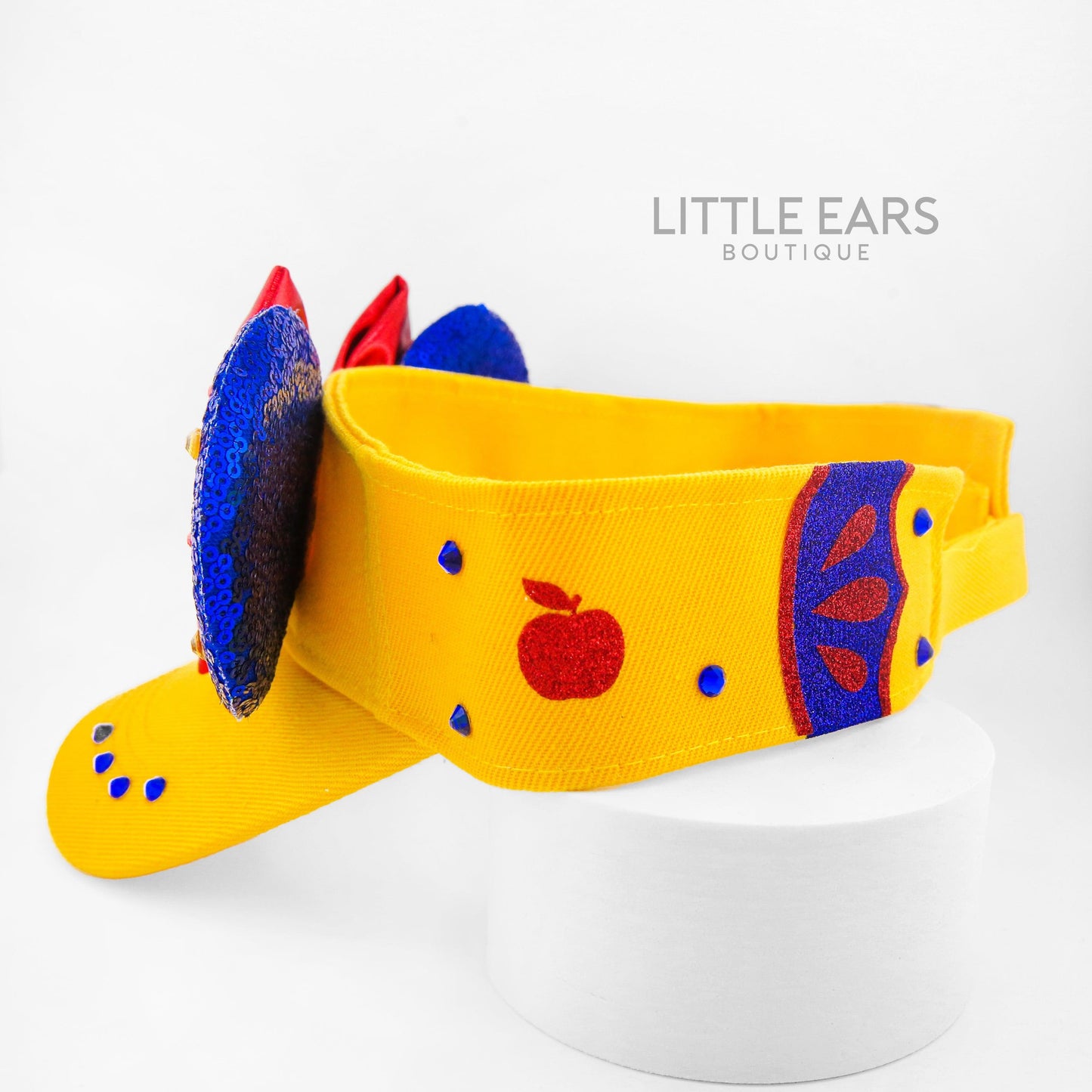 Snow White Mickey Visor- mickey ears disney headband mouse