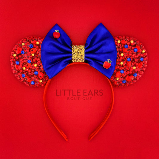 Snow White Sparkle Mickey Ears