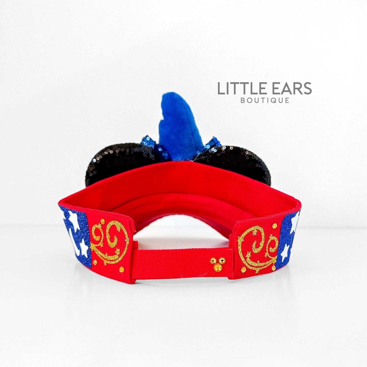 Sorcerer Mickey Visor- mickey ears disney headband mouse