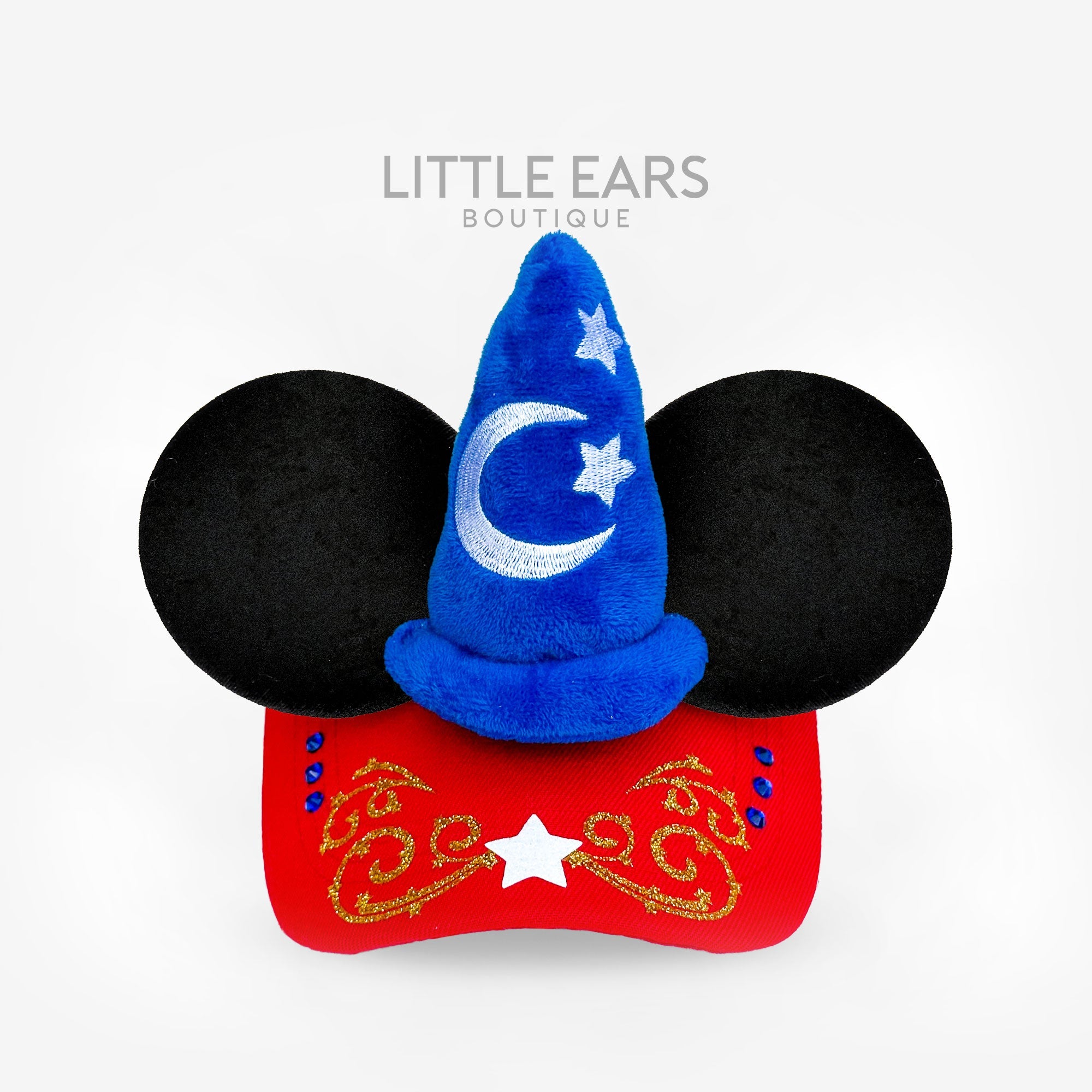 Sorcerer Mickey Visor Mouse Ears Headband Little Ears Boutique