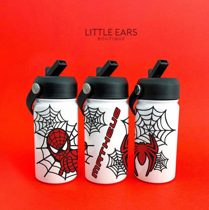 Spider Kids Water Bottle- mickey ears disney headband mouse