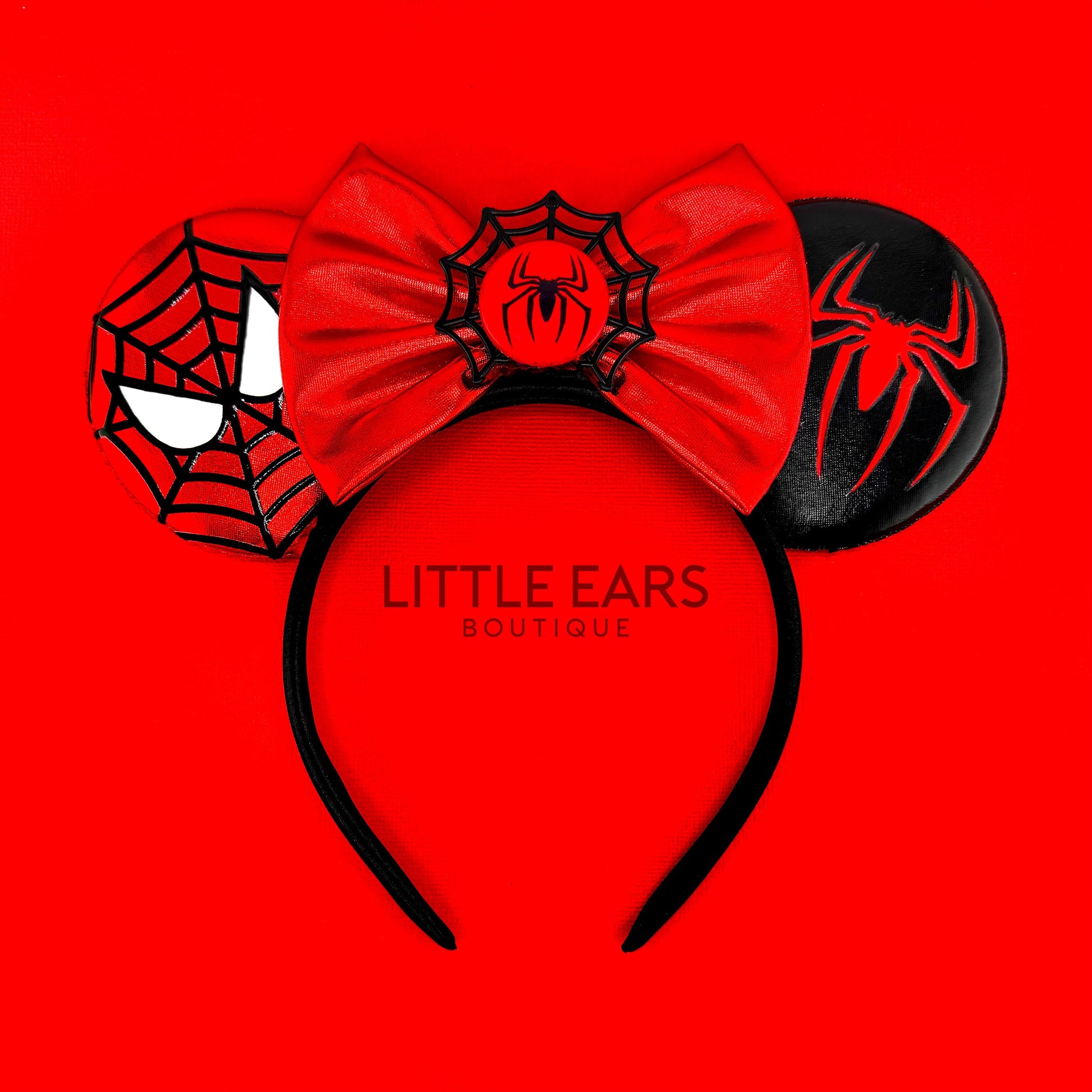 Spider Mickey Ears - mickey ears - disney ears - mouse ears headband - little ears boutique