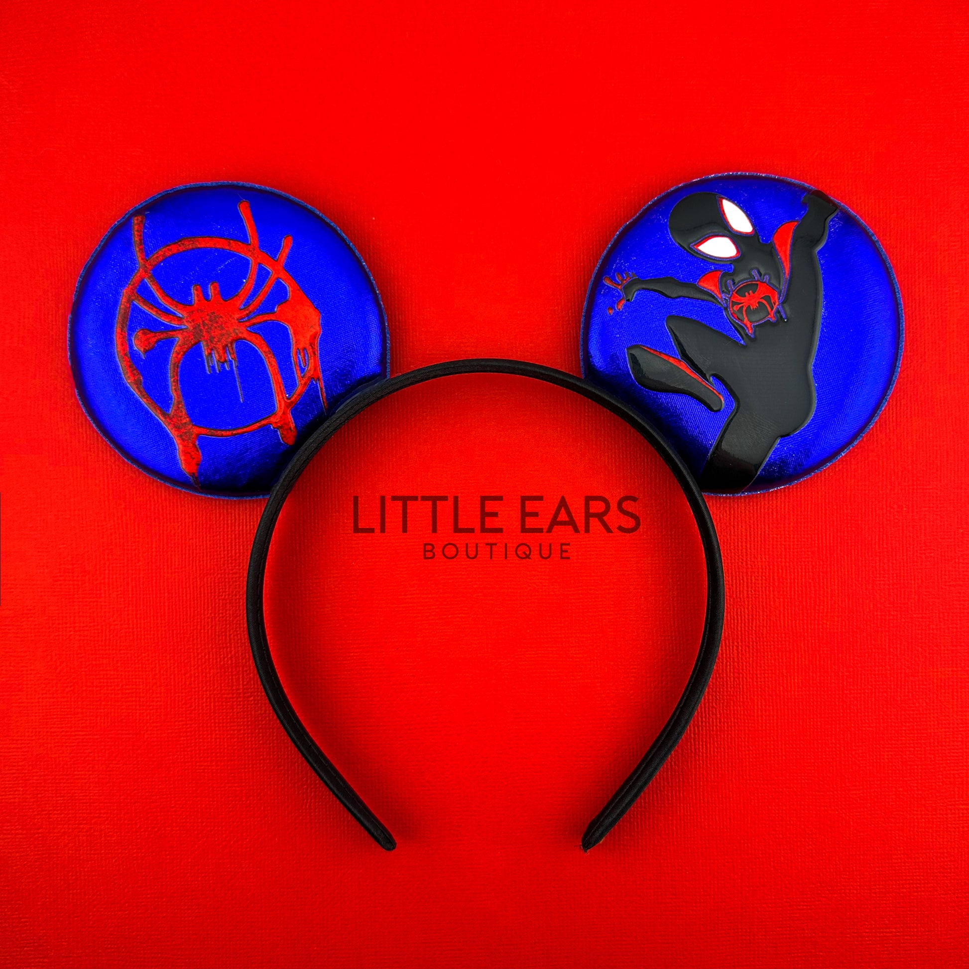 Spider Verse Mickey Ears for Men- mickey ears disney headband mouse