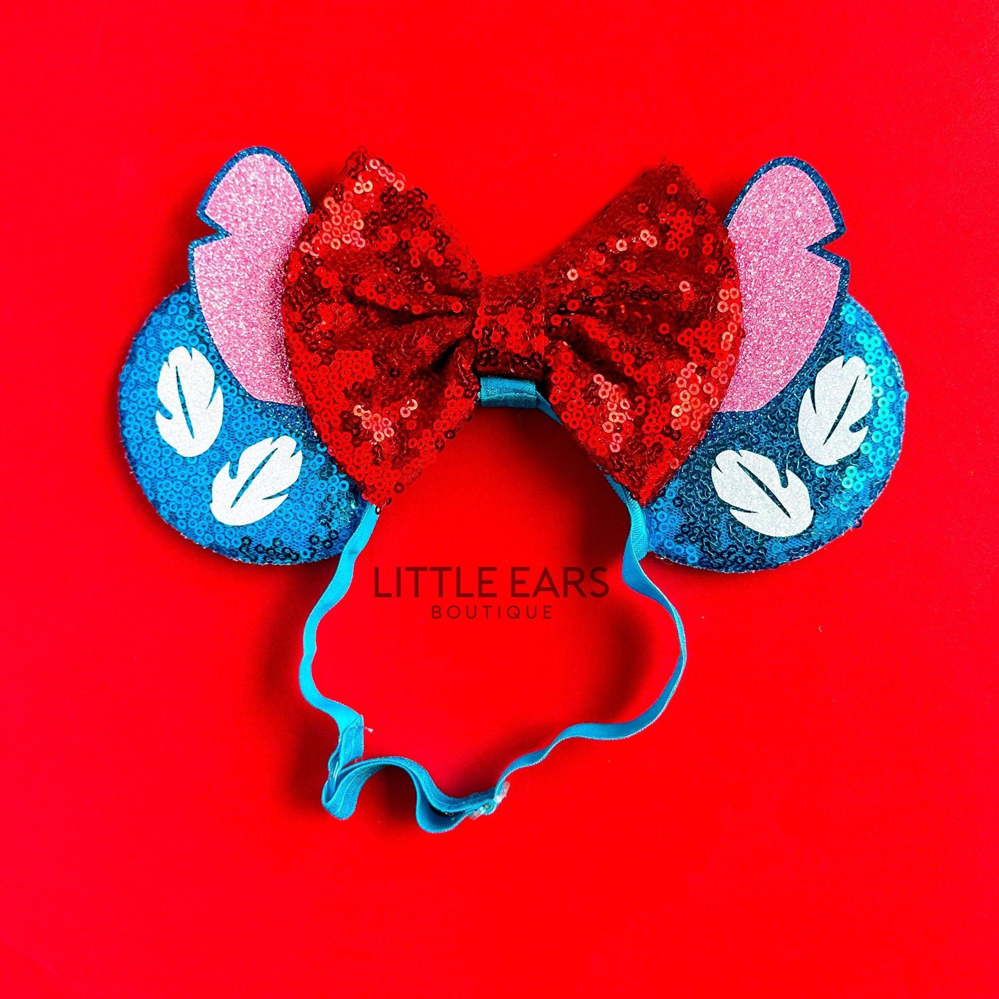 Stitch Baby Mickey Ears- mickey ears disney headband mouse