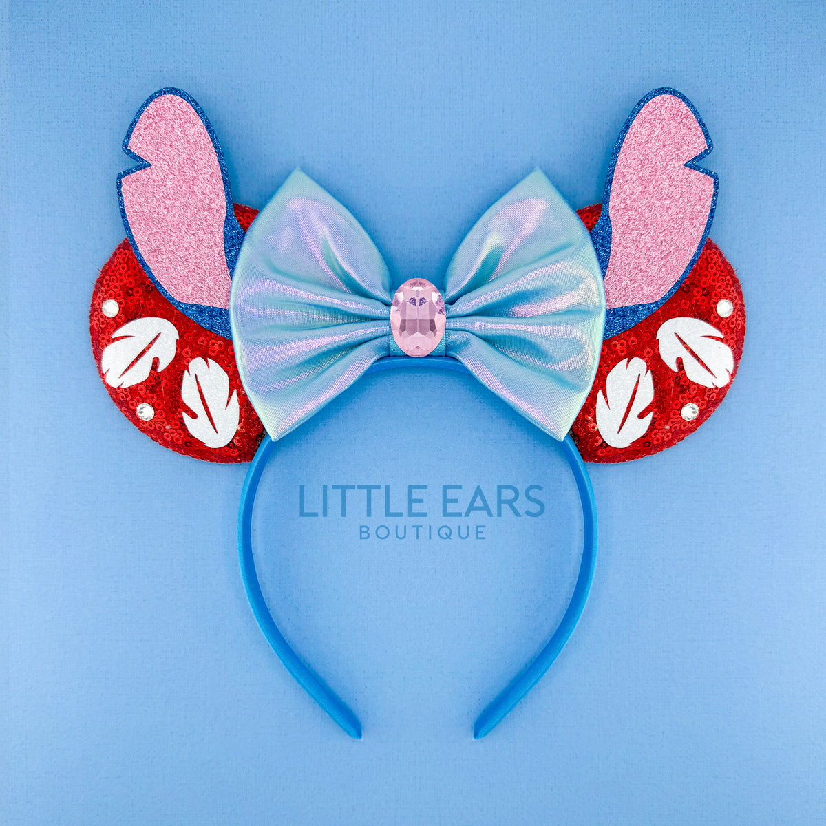 Stitch Mickey Ears - Mouse Ears Headband – Little Ears Boutique display picture 1